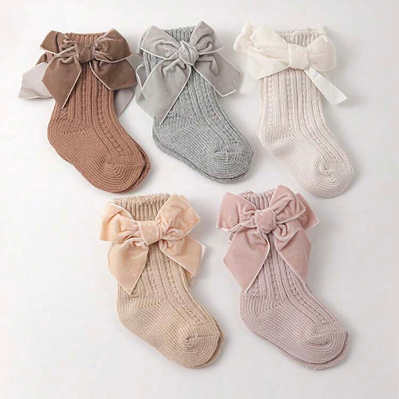 Calzini fiocco neutral