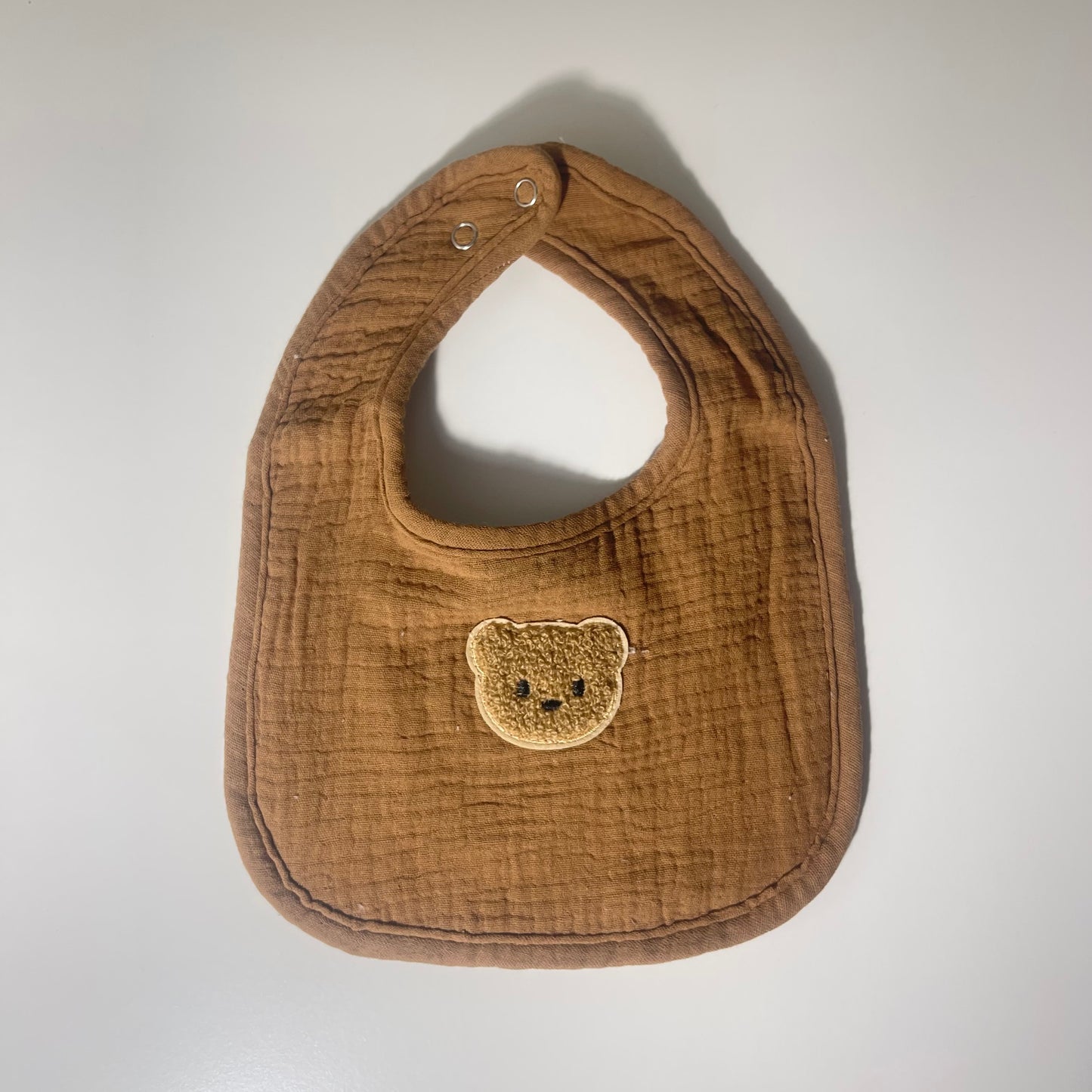 Bavetto teddy quadrato