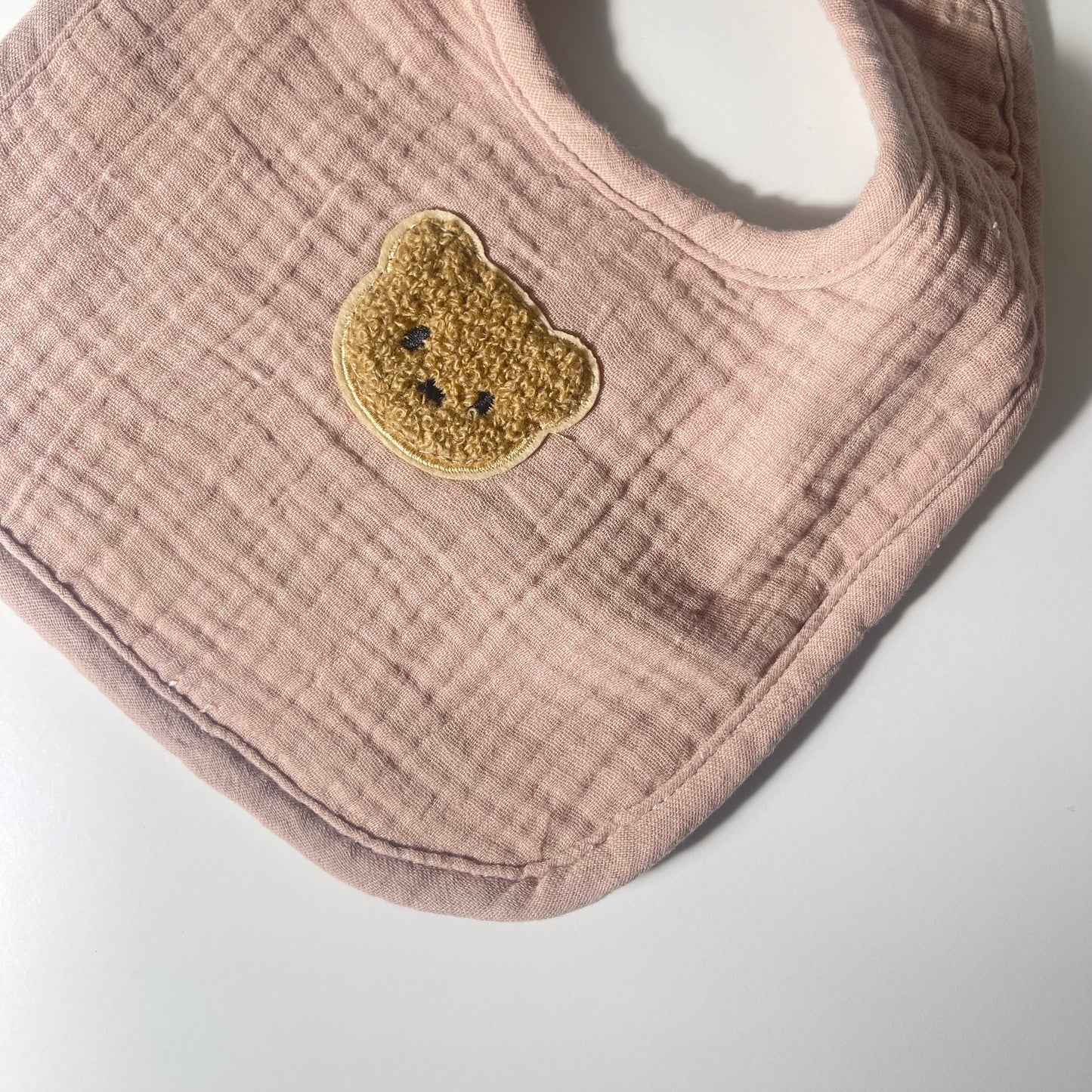 Bavetto teddy quadrato