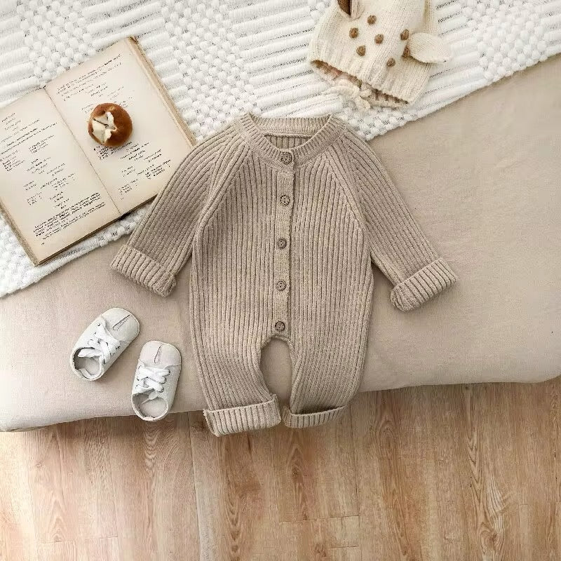 Tutina cotone bottoni