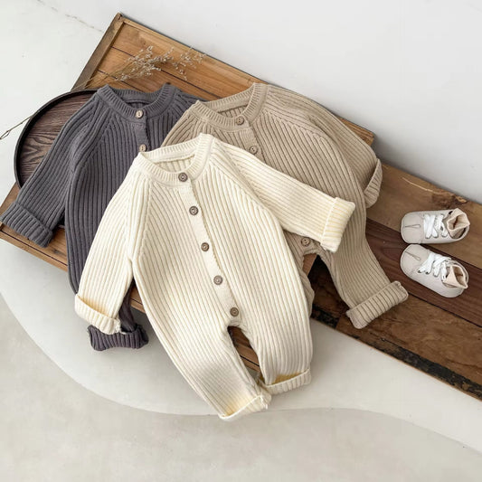 Tutina cotone bottoni